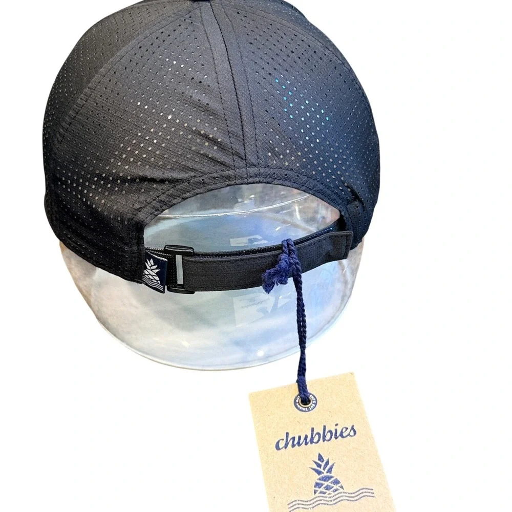 Chubbies The Cape Patch All Day Hat Mens OS Navy Blue Recycled‎ Polyester